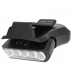 Ліхтарик на кепку 5 led поворотний Mil-tec 15183600