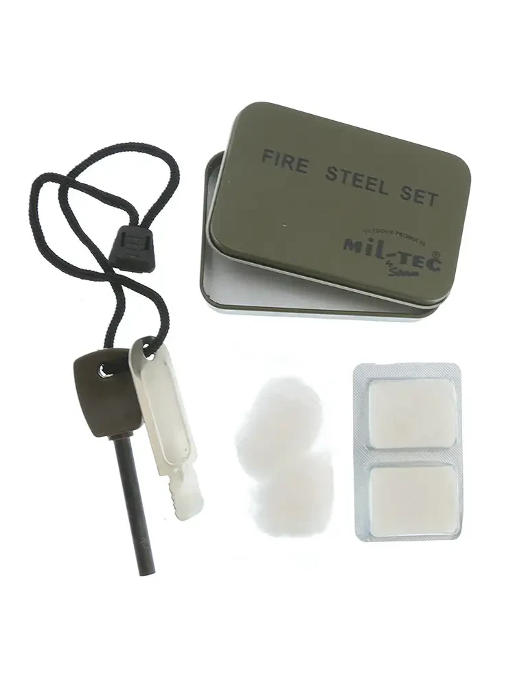 Кресало у футлярі.набір для розпалювання багаття Mil-tec 15275000, фото 1