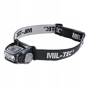 Ліхтар налобний led 4 чорний Mil-tec 15170102