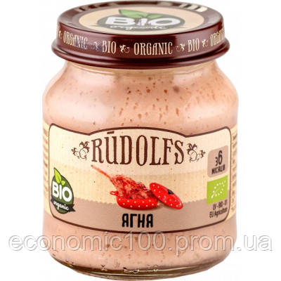 Купить Новинка Детское пюре Rudolfs Ягненок с 6 месяцев 120 г ...