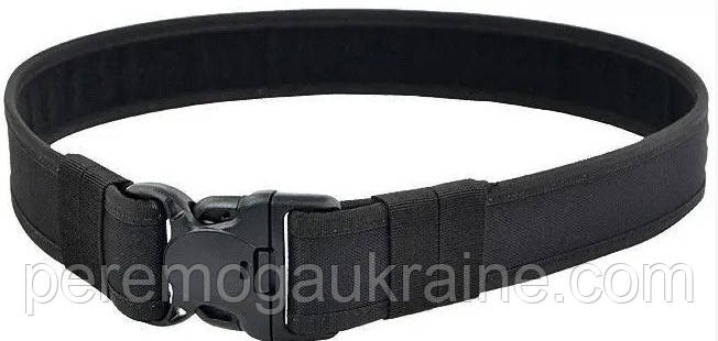 Ремінь Mil-Tec - Lock System розмір L - 120 см чорний 16253002