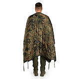 Понче дощовик ковдра Ріпстоп Mil-Tec flecktarn 14424521, фото 5