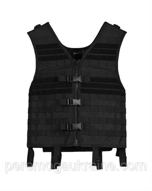 Тактичний  жилет-розвантаження Mil-Tec Molle carier vest Gen.II Чорний 13462202