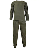 Тактична термобілизна флісова комплект Mil-Tec Олива 11221001, фото 3