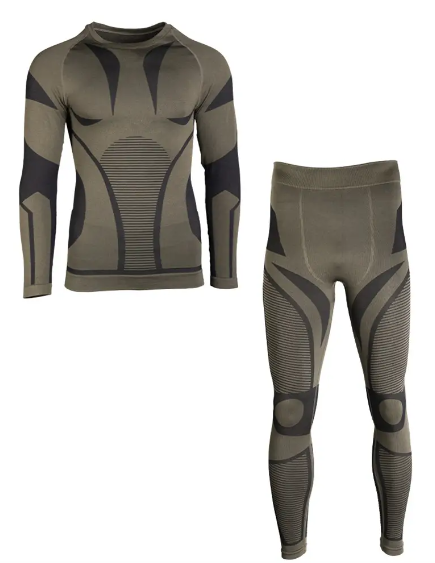 Термобілизна тактична Mil-Tec Performance 11225001 Олива S-M, фото 1