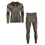 Термобілизна тактична Mil-Tec Performance 11225001 Олива S-M, фото 5
