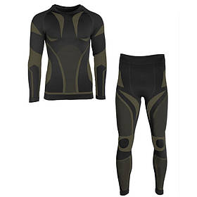 Термобілизна Mil-Tec Performance Black and Green 11225002