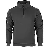 Сорочка  Mil-Tec Tactical Sweatshirt Толстовка Black 11472502 розмiр XS, фото 6