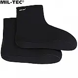 Неопренові короткі шкарпетки чорні  Mil-Tec 11662002 розмір M-39-40, фото 9
