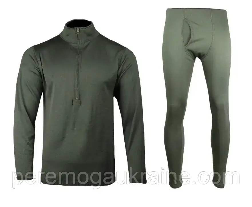 Термобілизна тактична на флісі Mil-Tec Thermofleece gen.III Олива-11222001, фото 1