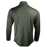 Тактична флісова термобілизна Mil-Tec Thermofleece Underwear gen. III Level 2 - Olive -11222001 3XL, фото 5
