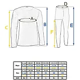 Тактична флісова термобілизна Mil-Tec Thermofleece Underwear gen. III Level 2 - Olive -11222001 3XL, фото 10