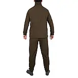 Термобілизна тактична на флісі Mil-Tec od Thermoflece undermoflece with zipper-Мил тек-11220001- Олива, фото 5