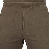 Термобілизна тактична на флісі Mil-Tec od Thermoflece undermoflece with zipper-Мил тек-11220001- Олива, фото 9