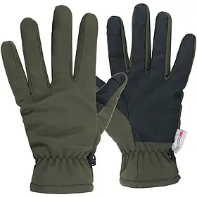 Рукавички SoftShell із утеплювачем Thinsulate Mil-Tec 12521301 Olive 2XL