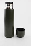 Термос з нержавіючої сталі Mil-Tec  0,5L Olive 14531900, фото 3