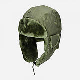 Шапка вушанка Mil-Tec ma1- олива 12105001, фото 3