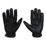 Рукавички шкіряні з піском Mil-Tec Defender Чорні 12504002, фото 9