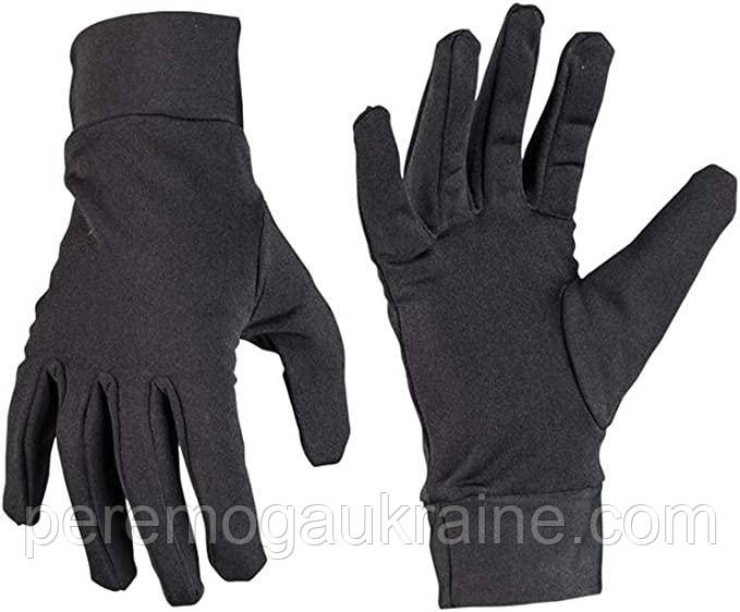 Рукавички Нейлонові Mil-Tec Black 12521202