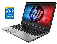 Ноутбук HP ProBook 650 G1/15.6"/Core i7-4600M 2 ядра 2.9GHz/8GB DDR3/480GB SSD/HD Graphics 4600/Webcam/Win10