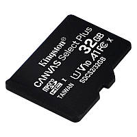 Карта памяти Kingston microSDXC + SD adapter SDCS2/32GB Canvas Select Plus 100R A1 C10 (2шт.)