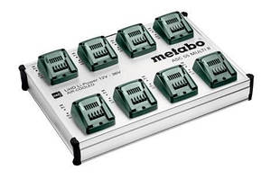 Швидкозарядна станція Metabo ASC 55 MULTI 8, 12–36 В, ЄС (627093000)