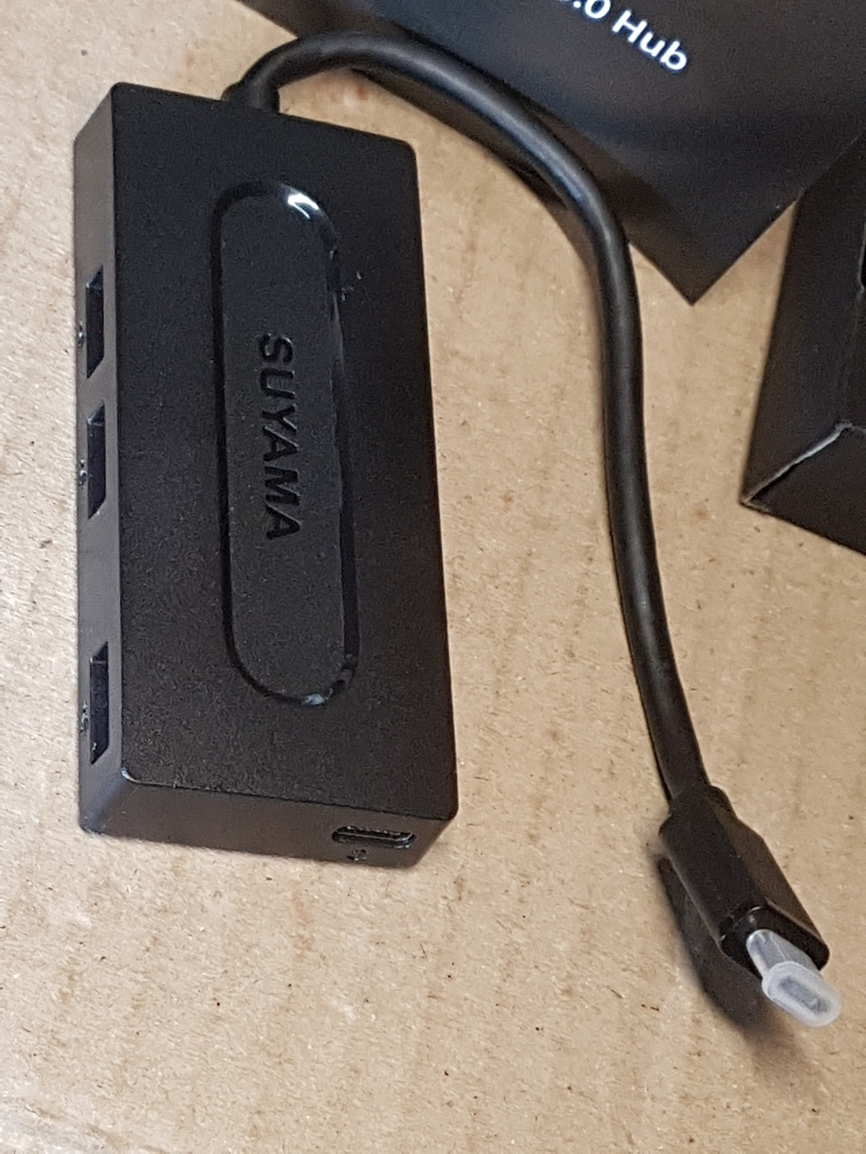 Адаптер SUYAMA USB C HUB с подачей питания, 3 порта USB 3.0, - фото 10 - id-p1785906592