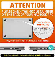 Чохол SUPCASE Unicorn Beetle для MacBook Pro 14 (2023) A2779 M2 Pro/M2 Max / (2021) A2442 M1 Pro / M1 Max, фото 2