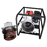 Мотопомпа VULKAN рукав 100мм, 85м3/год, підйом 25м, шлам/брудна вода, дв.Senci SC420, фото 9