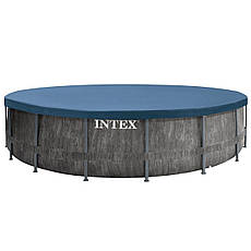 Каркасний басейн Intex з фільтром 26742 GREYWOOD (457х122 см) Басейни сімейні інтекс 16 805 л, фото 5