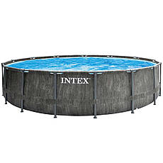 Каркасний басейн Intex з фільтром 26742 GREYWOOD (457х122 см) Басейни сімейні інтекс 16 805 л, фото 6