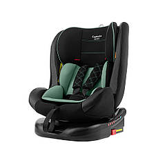 Автокрісло дитяче CARRELLO Capsula CRL-11807 ISOFIX Olive Green група 0+1+2+3 ПОБУРОВЕ / чорно-зелене