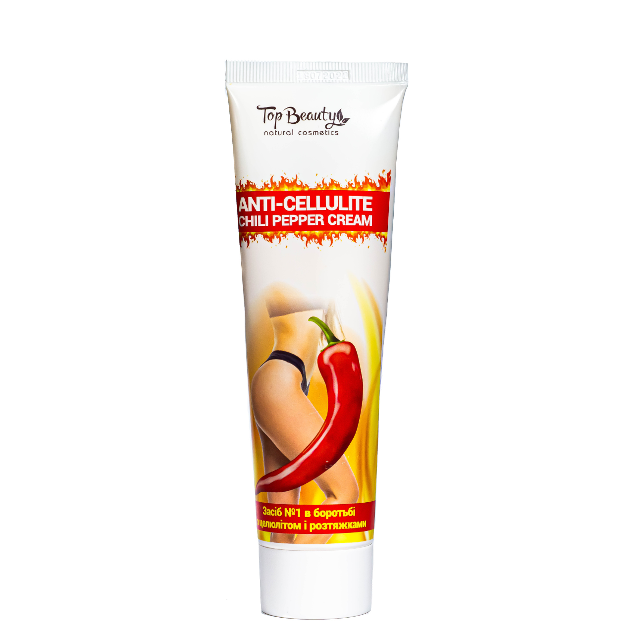 Антицелюлітний крем для тіла Top Beauty Anti-Cellulite Chili Pepper Cream з перцем чилі