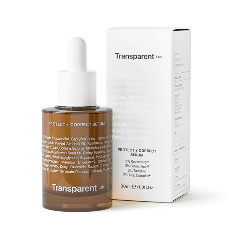 Transparent-Lab Protect + Correct Serum 30 ml - Антиоксидантний серум