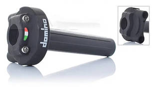 Ручка газу короткохідна мотоцикл квадроцикл чорна  DOMINO