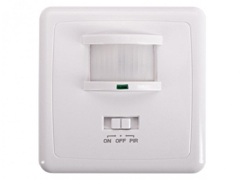 Датчик руху 0,5Вт,IP20, 3-2000 LUX (MS-06W) LUXEL, фото 1