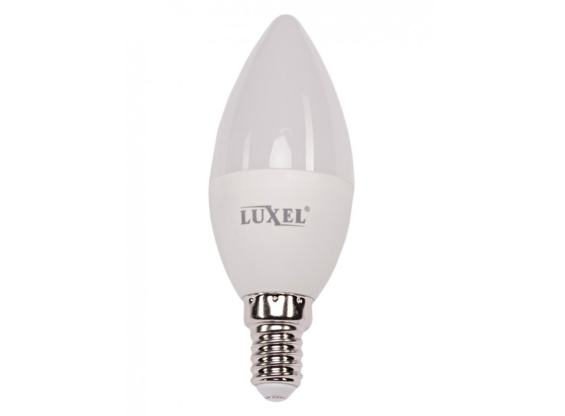 Лампа LED C37 4w E14 4000K (044-NE) LUXEL