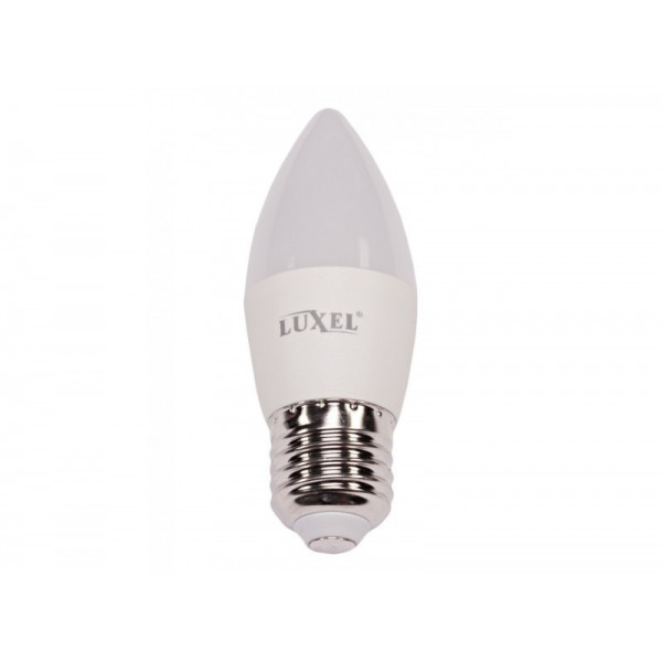 Лампа LED C37 6w E27 4000K (047-NE) LUXEL