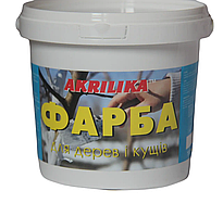 Фарба побілка для дерев і кущів 1,4 кг Akrilika