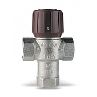 Термостатический смесительный клапан WATTS AM62C AQUAMIX 42-60°C 1" ВР KVS 2,1 (4-5 точек водоразбора)