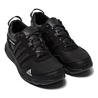 Мужские кожаные кроссовки Adidas Climacool Black, кроссовки для мужчин повседневные адидас