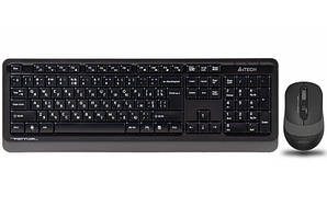 Комплект (клавиатура, мышка) беспроводной A4Tech FG1010 Black/Grey USB