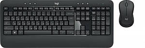 Комплект (клавиатура, мышка) беспроводной Logitech MK540 Black USB (920-008685)