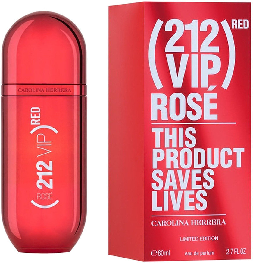 Жіноча парфумерія Carolina Herrera 212 Vip Rose Red 80 мл (tester)