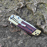 Ніж складний інерційний Browning, флипер, фото 6