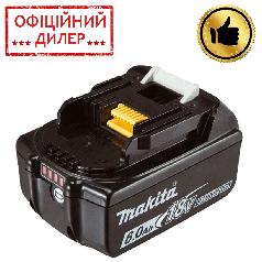 Акумулятор Makita BL1860B (Li-Ion, 18В, 6Ач) 632F69-8