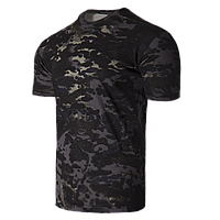 Мужская хлопковая футболка Camo-tec Bavovna Multicam Black S