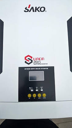 Гібридний інвертор Off-Grid inverter SAKO SUNON PRO 3.5-5kW, 24V, MPPT 100A, фото 2