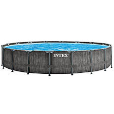 Басейн на садову ділянку Intex 26744 GREYWOOD (549х122 см) Круглі каркасні басейни для дорослих 24311 л, фото 6