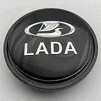 Колпачок lada Лада 65мм 56мм черный